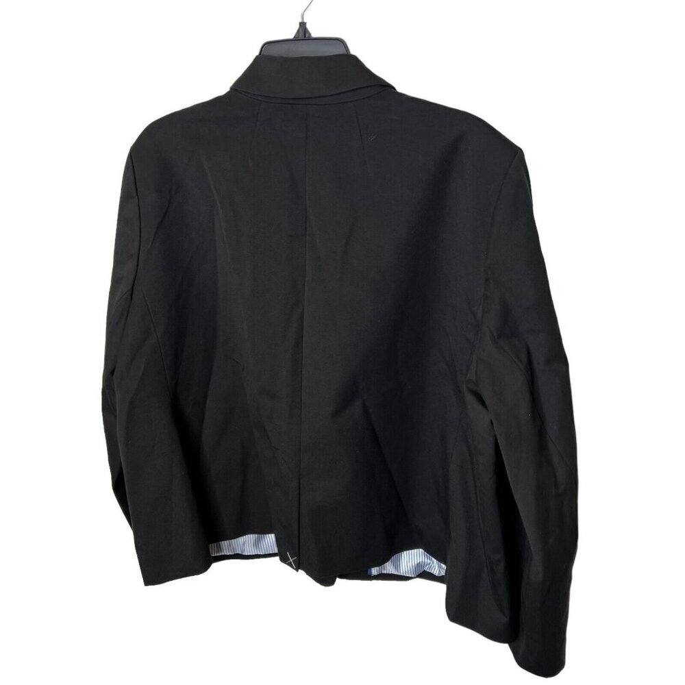 J.Crew $198 Womens Two Button Blazer Black Size 2 BP095 - Picture 3 of 6